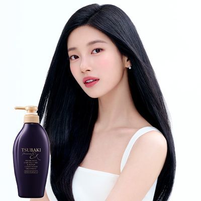 [두피모발강화] 츠바키 프리미엄 EX 헤어 폴 케어 & 리페어 컨디셔너 트리트먼트450ml