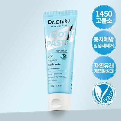 닥터치카 고불소 케어 치약 (1450ppm) 100g