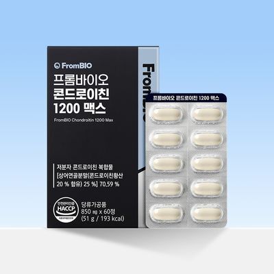 프롬바이오 콘드로이친 1200 맥스 60정 (1개월분)