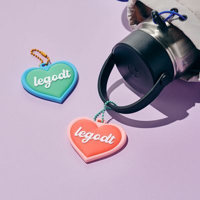레고트 텀꾸 하트 미러 키링 (2 colors)