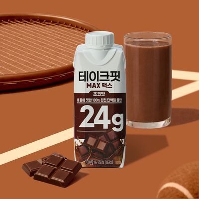 테이크핏 맥스 단백질 음료 초코맛 250ml