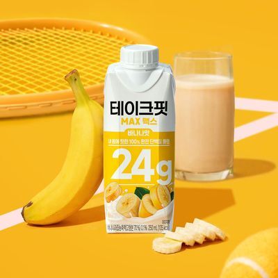 테이크핏 맥스 단백질 음료 바나나맛 250ml