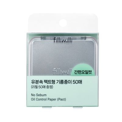 필리밀리 유분쏙팩트형기름종이(본품50매+리필50매)