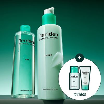 토리든 밸런스풀 포맨 시카 클리어링 스킨/로션 2종 기획 (+스킨30ml+로션20ml)
