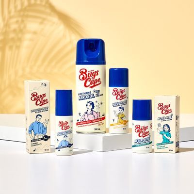 벅스케이프 해충용품 4종 (에프터바이트, 스프레이아웃도어, 미스트포베이비, 국화에어로졸)