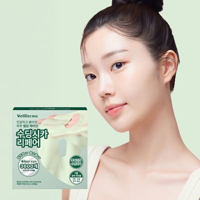 [단독패키지] 웰더마 시카 리페어 겔마스크팩 4매 병풀잎수 86%