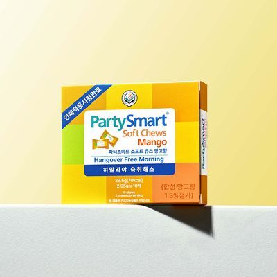 히말라야 숙취해소 파티스마트 츄 [망고맛] 10P