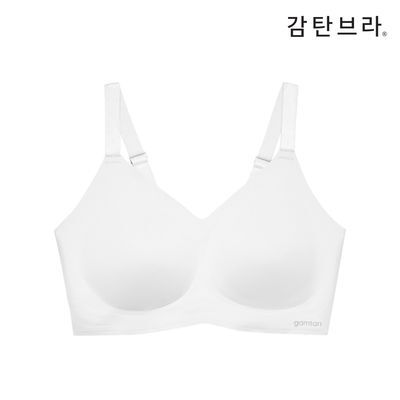 감탄브라 프리미엄 크림 큰컵 후크형 브라 1종