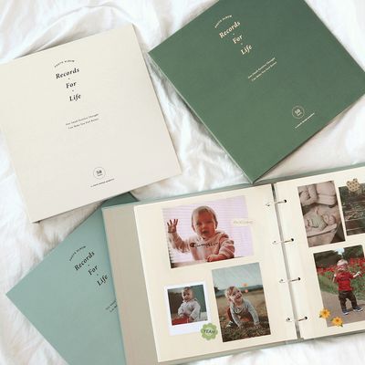 오첵 대용량 바인더 사진앨범 콜렉트북 초음파 포토북 접착식앨범