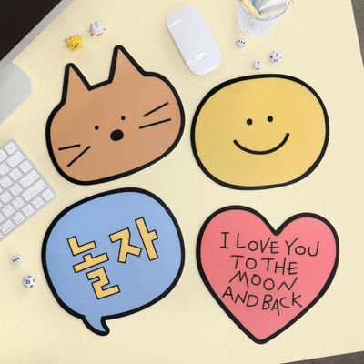 아이코닉 두들 마우스패드 05-08