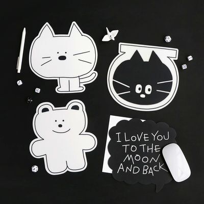 아이코닉 두들 마우스패드 01-04