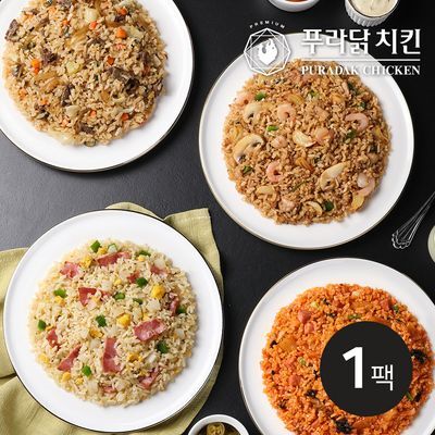 [푸라닭] 시그니처 소스 볶음밥 230g 4종 1팩
