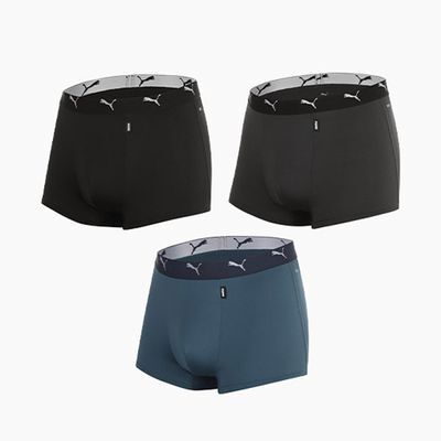 푸마 바디웨어 남성 쿨메쉬 캣로고 드로즈 3PACK 기획