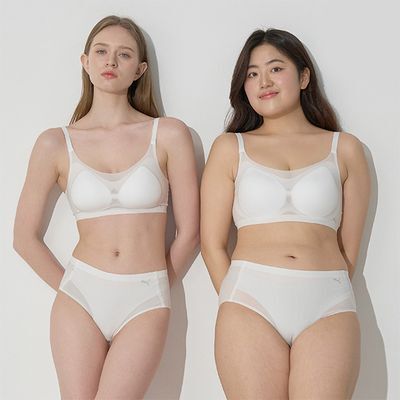 [강력추천/샤베트촉감] 푸마 여성 윈디 퓨징 브라 팬티 8종세트