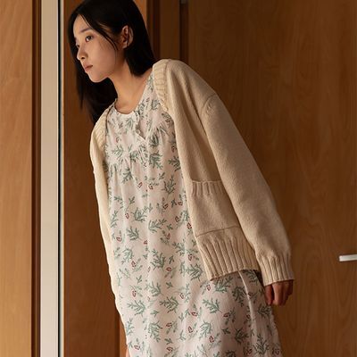데일리라이크 HWD 아무르 7부 원피스 파자마