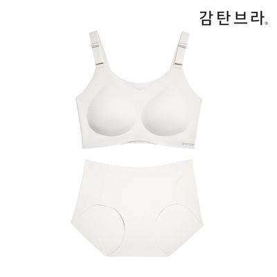감탄브라 스트랩 자세브라 브라팬티 1set