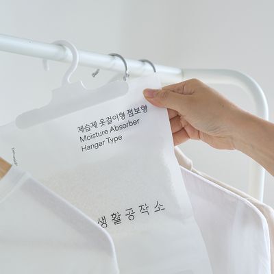 생활공작소 제습제 옷걸이형 점보형 400g 5개