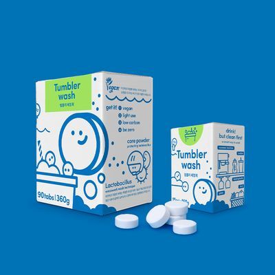 위코워크 비건 타블렛 텀블러세정제 90+15 set