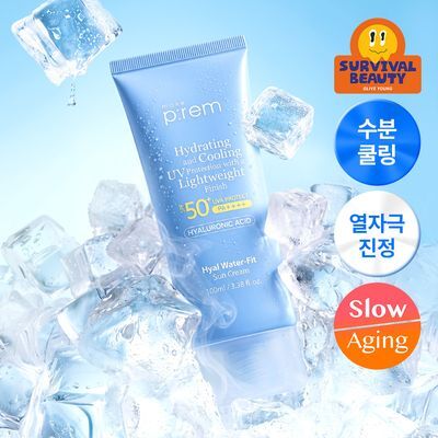 [대용량] 메이크프렘 히알 워터핏 선크림 100ml