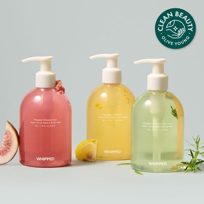 [NEW머그트리] 휩드 비건 쥬이시 핸드&바디워시 290ml 3종 (머그트리/무화버터/유자몽)