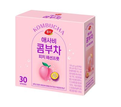동서 애사비 콤부차 피치패션프룻 150g(30개)