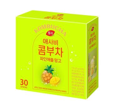 동서 애사비 콤부차 파인애플망고 150g(30개)