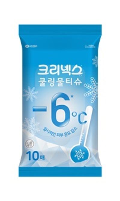 크리넥스 쿨링 물티슈 10매