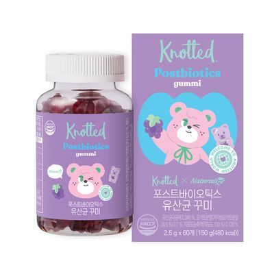 네추럴라이즈 노티드 포스트바이오틱스 유산균 꾸미 60개 (1개월분)