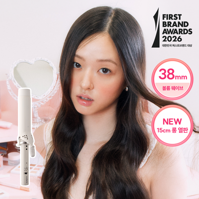 보다나 글램웨이브 롱 봉고데기 38mm 아이보리무드