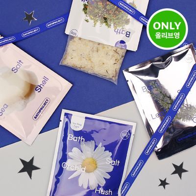 [올영단독] 배쓰프로젝트 배쓰 티 솔트 50g 4종 택1