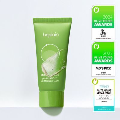 [여행용/소용량]비플레인 녹두 약산성 클렌징폼 40ml