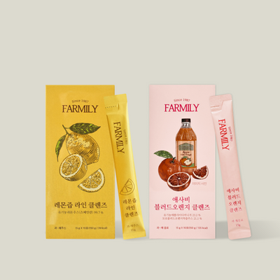 [NEW]팜밀리 레몬즙 클렌즈/애사비 클렌즈 2종 택1