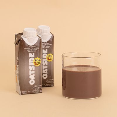 오트사이드 귀리음료 프로틴 250ml 초콜릿맛