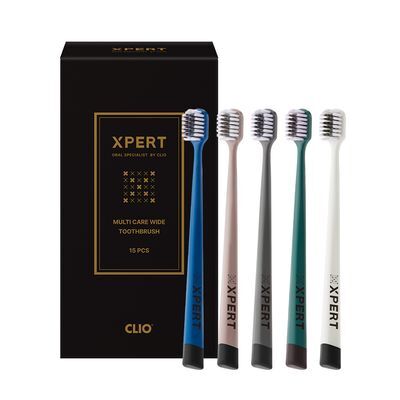 [대용량] 크리오 XPERT 멀티케어 와이드 초극세모 칫솔 15개입