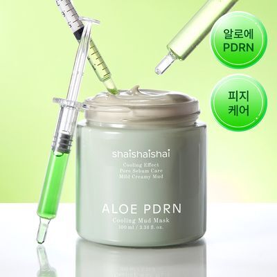 샤이샤이샤이 알로에 PDRN 쿨링 머드 마스크 100ml (온)