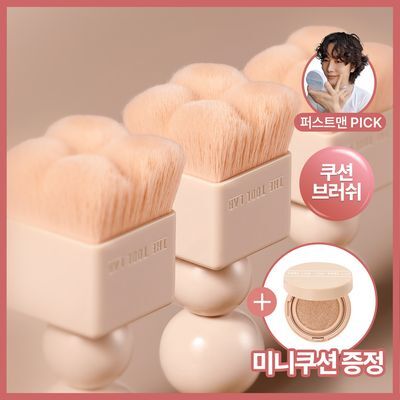 [쿠션전용브러쉬/미니 쿠션 증정] 더툴랩 스탬프 스킨핏 쿠션 브러쉬 단독 기획 
