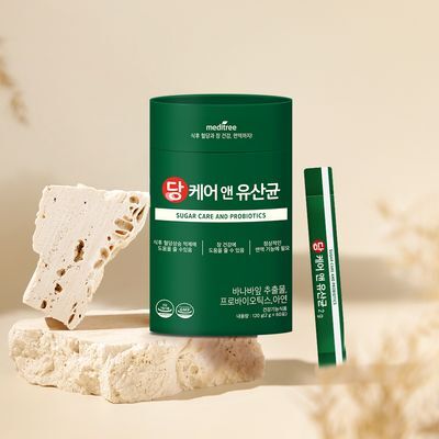 메디트리 당케어 앤 유산균 60포 (2개월분)
