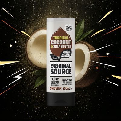오리지널소스 코코넛 시어버터 샤워젤 250ml
