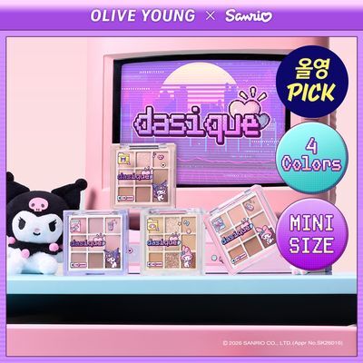 [NEW/산리오 에디션] 데이지크 미니 섀도우 팔레트 4 colors 