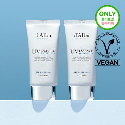 [화잘먹 선케어] 달바 에센스 선크림 듀오 기획 (50ml+50ml)