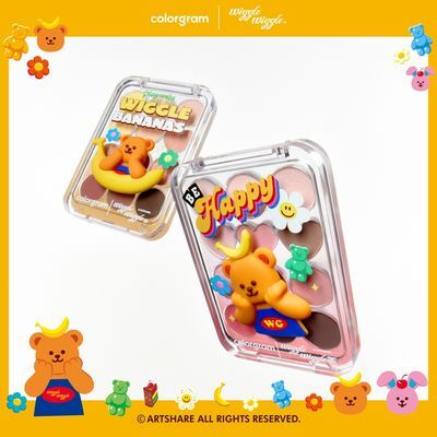[위글위글 콜라보/리뉴얼] 컬러그램 눈토리얼 아이 팔레트 5COLOR