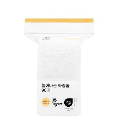 올리브영 늘어나는화장솜 90매