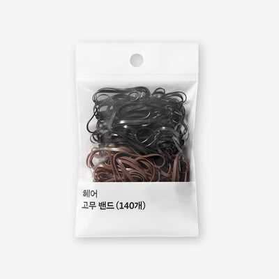 올리브영 헤어고무밴드 140개