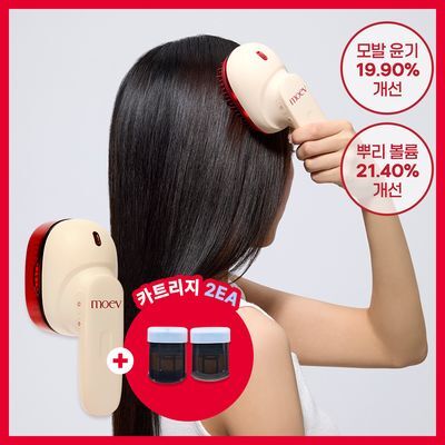 모에브 헤어 스티머 프로 + 카트리지 2입