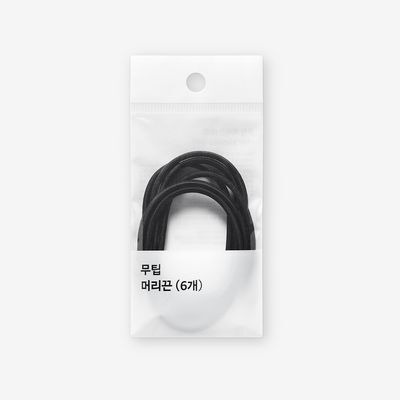올리브영 무팁머리끈 6개