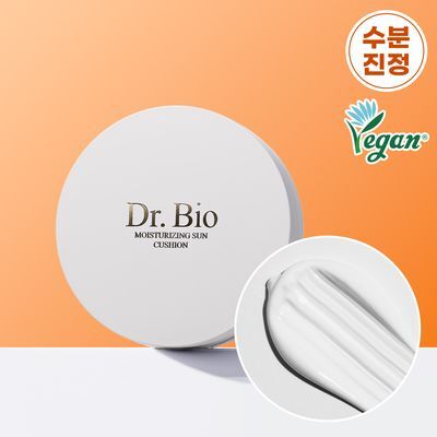 [생기톤업/수분/온가족] 닥터바이오 모이스처라이징 선쿠션 15g 기획 (본품+리필)