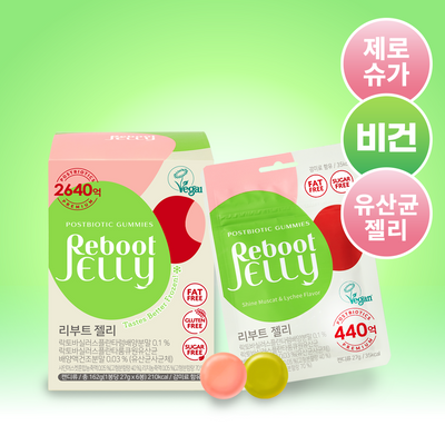 리부트 유산균 젤리 27g*6포 (6일분)