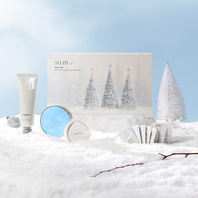 [NEW] 숨37 홀리데이 에디션 워터풀 메쉬쿠션 기획세트 13g(+13g리필, 핸드크림70ml, 립세린0.5*5ml)