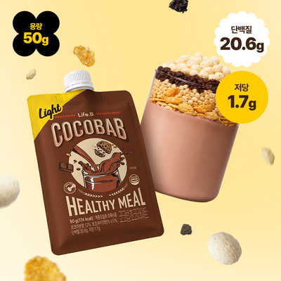 라이프비 코코밥 단백질쉐이크 50g 초코 라이트