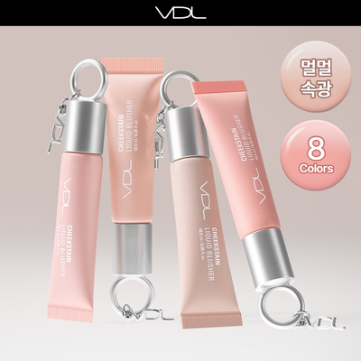 [멀멀뮤트/NEW컬러] VDL 치크스테인 리퀴드 블러셔 10.5ml (청순뽀용속광)